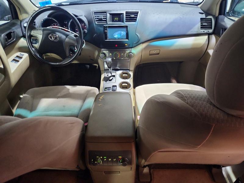 2010 Toyota Highlander VIN JTEBK3EH9A2156221 COPART salvage auction — FRONT END, Nh - Cert Of Title-Salvage, sold $100 on 2026-07-28 (photo 8)
