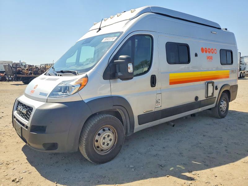 2022 Ram Promaster 2500 VIN 3C6LRVDG3NE103619 COPART salvage auction — MINOR DENT/SCRATCHES, Mt - Dis/Dlr/Exp Only Clean Title (P), sold $35,000 on 2026-07-27 (photo 2)