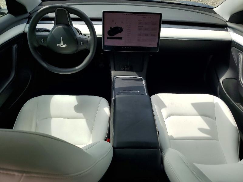 2021 Tesla Model 3 VIN 5YJ3E1EA8MF057088 COPART salvage auction — FRONT END, GA - CERT OF TITLE-SALVAGE, sold $6,600 on 2026-07-28 (photo 8)
