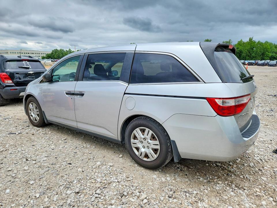 2011 Honda Odyssey VIN 5FNRL5H24BB090954 COPART salvage auction — FRONT END, Mo - Certificate Of Title (P), sold $300 on 2026-07-09 (photo 2)