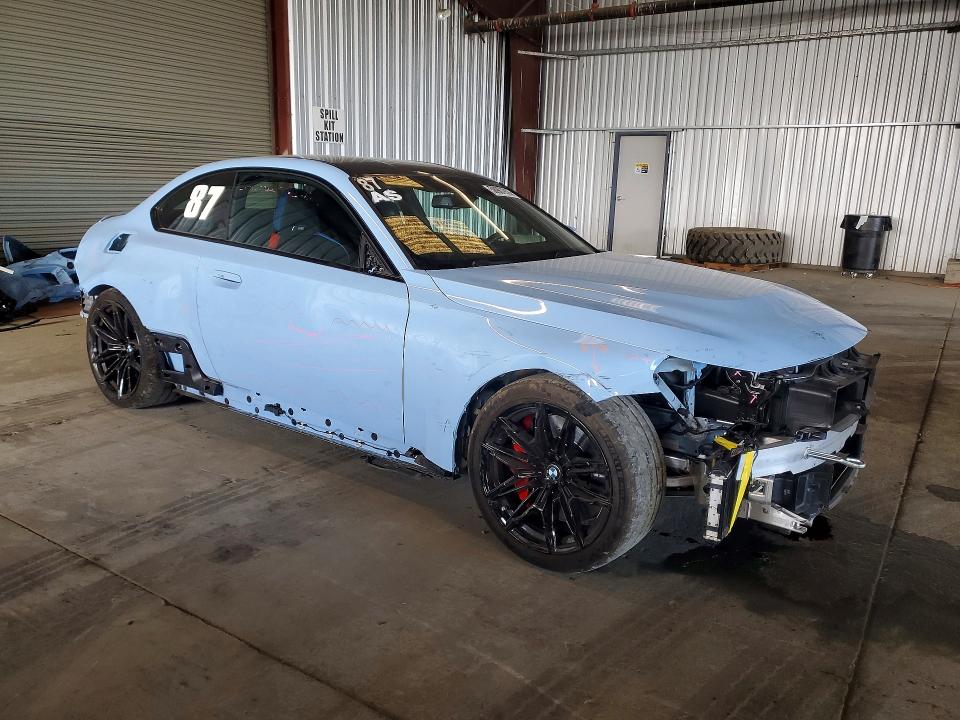 2024 BMW M2 VIN 3MF13DM05R8E51857 COPART salvage auction — FRONT END, Nj - Dis/Dlr/Exp Only Salvage Title, sold $25,750 on 2026-09-17 (photo 4)