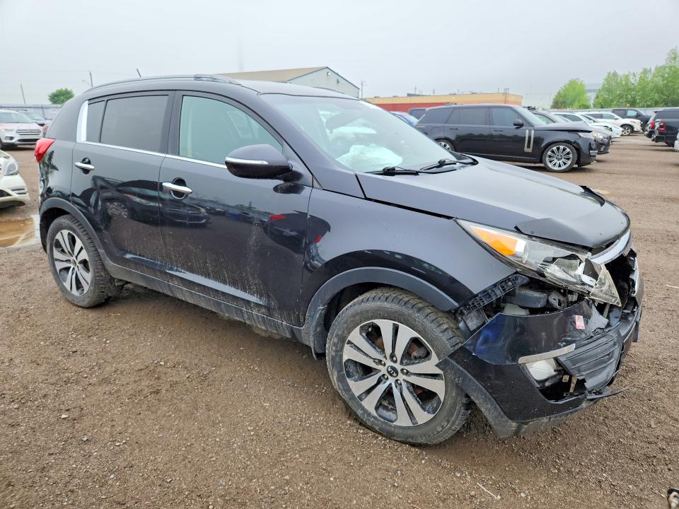 2013 Kia Sportage VIN KNDPC3A21D7517697 COPART salvage auction — FRONT END, On - Permit Salvage, sold $1,650 on 2026-07-14 (photo 4)