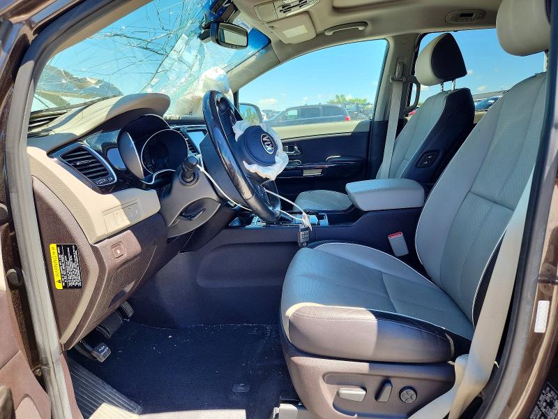 2018 Kia SEDONA VIN KNDME5C1XJ6350092 COPART salvage auction — FRONT END, Mi - Certificate Of Title, sold $1,950 on 2026-07-23 (photo 7)