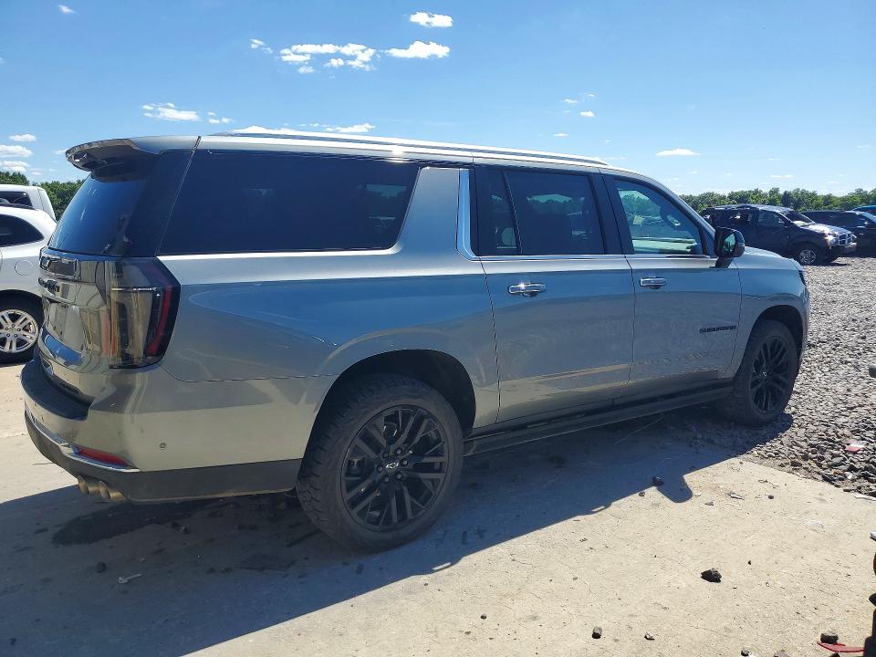 2025 Chevrolet Suburban VIN 1GNS6FR82SR392679 COPART salvage auction — WATER/FLOOD, Mo - Salvage Certificate Of Title, sold $27,750 on 2026-07-21 (photo 3)
