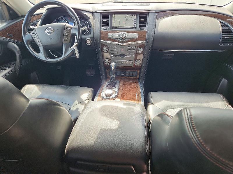 2019 Nissan Armada VIN JN8AY2NC3K9587552 COPART salvage auction — HAIL, Mo - Certificate Of Title, sold $6,900 on 2026-07-06 (photo 8)