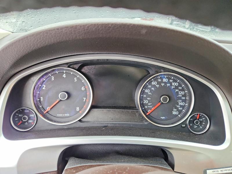 2015 Volkswagen Touareg VIN WVGEF9BP6FD001461 COPART salvage auction — FRONT END, Ct - Cert Of Title-Salvage, sold $750 on 2026-07-17 (photo 9)