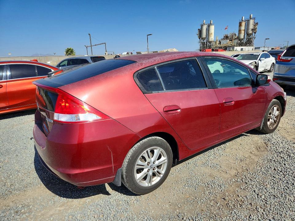 2010 Honda Insight VIN JHMZE2H76AS025558 COPART salvage auction — FRONT END, Ca - Non-Repairable Vehicle Cert, sold $200 on 2026-07-21 (photo 3)