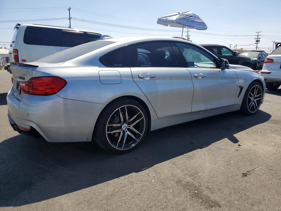 2017 BMW 4er VIN WBA4F7C32HG789461 COPART salvage auction — FRONT END, CA - SALVAGE CERTIFICATE, sold $3,000 on 2026-07-27 (photo 3)