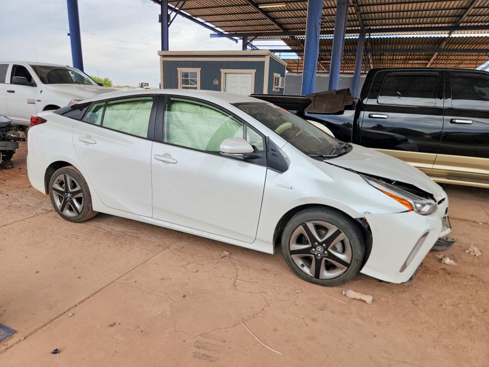 2022 Toyota Prius VIN JTDKAMFU4N3175140 COPART salvage auction — FRONT END, Az - Cert Of Title - Salvage, sold $4,700 on 2026-07-14 (photo 4)