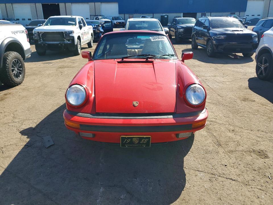 1988 Porsche 911 VIN WP0AB0914JS120691 COPART salvage auction — ENGINE BURN, Mi - Certificate Of Title, sold $37,750 on 2026-07-07 (photo 5)