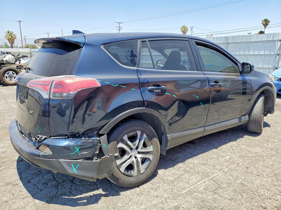 2018 Toyota VIN JTMZFREV5JJ206487 COPART salvage auction — REAR END, CA - SALVAGE CERTIFICATE, sold $4,100 on 2026-07-02 (photo 3)