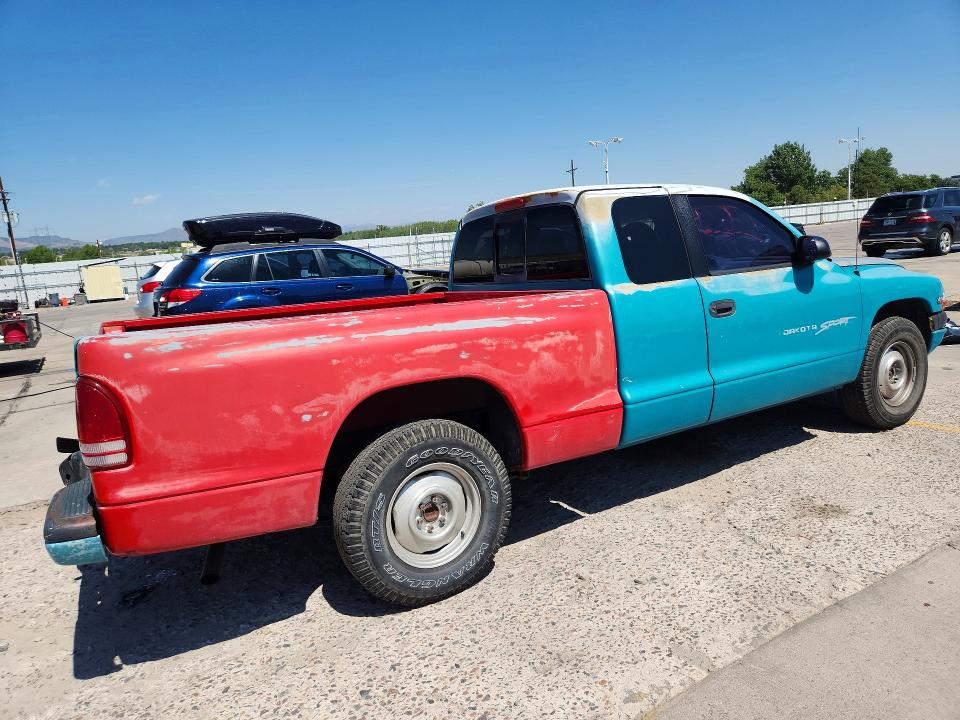 1997 Dodge Dakota VIN 1B7GL23XXVS151045 COPART salvage auction — REAR END, Co - Salvage Title, sold $350 on 2026-07-22 (photo 3)