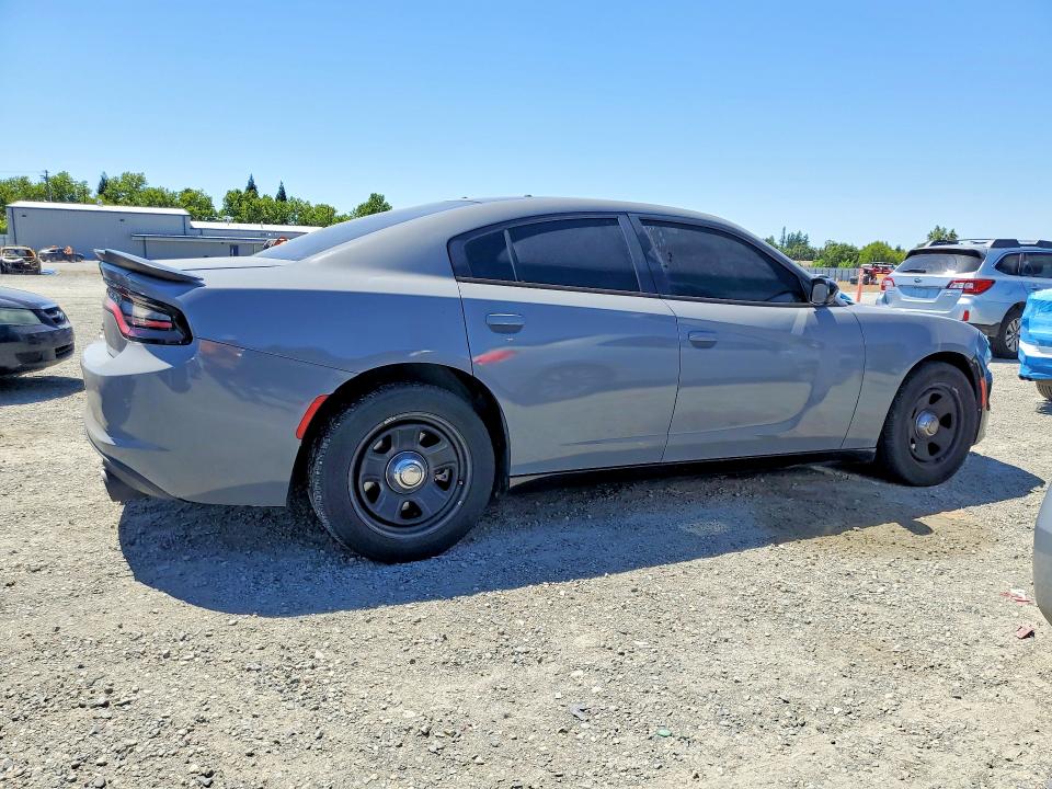 2017 Dodge Charger VIN 2C3CDXAG4HH660057 COPART salvage auction — REAR END, Ca - Dis/Dlr/Exp Only Clean Title, sold $1,650 on 2026-07-02 (photo 3)