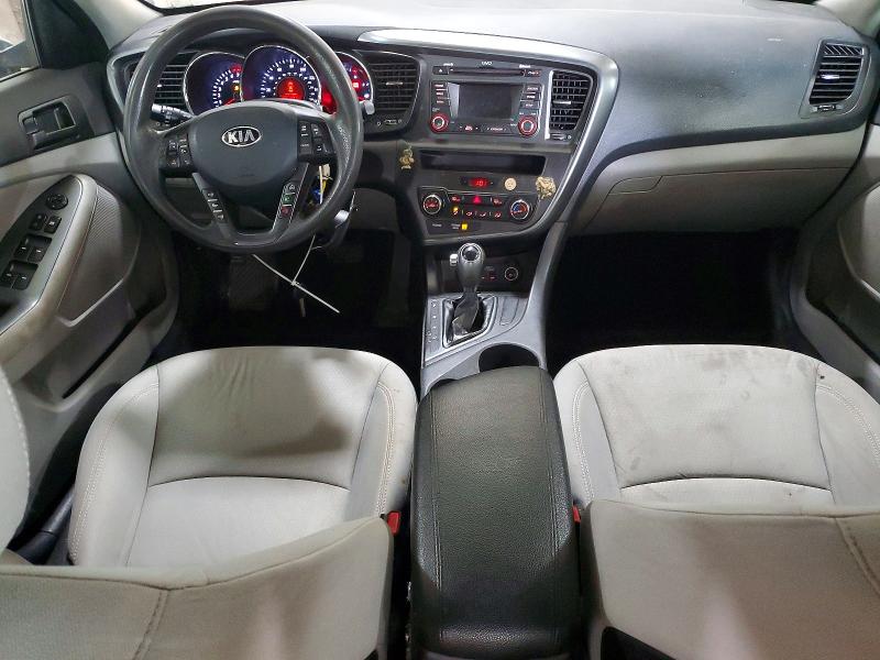 2013 Kia Optima VIN KNAGM4A73D5400663 COPART salvage auction — VANDALISM, Pa - Cert Of Salvage-Theft, sold $500 on 2026-07-22 (photo 8)