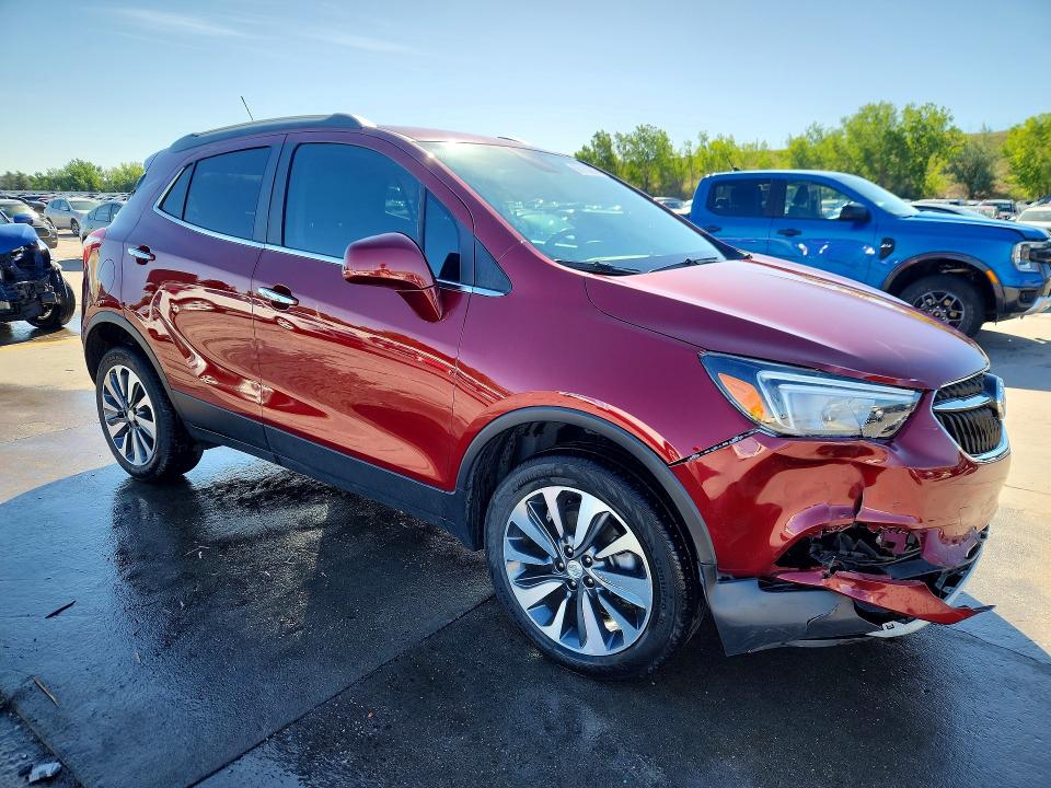 2022 Buick Encore VIN KL4CJESM0NB567905 COPART salvage auction — FRONT END, Co - Public - Salvage Title, sold $275 on 2026-07-27 (photo 4)
