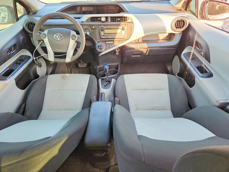 2012 Toyota Prius VIN JTDKDTB31C1503220 COPART salvage auction — MECHANICAL, Tx - Certificate Of Title, sold $700 on 2026-07-10 (photo 8)
