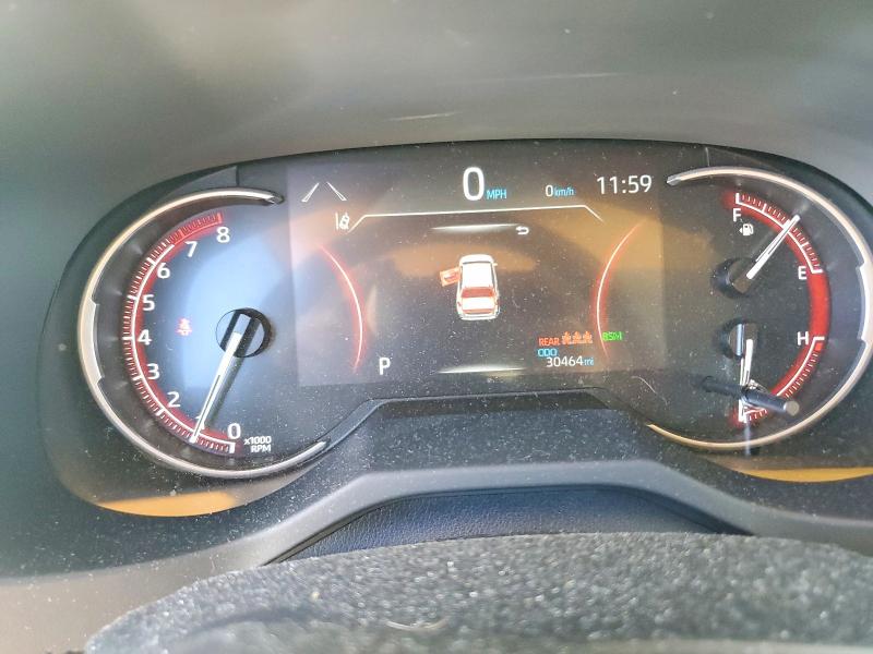 2023 Toyota Rav 4 VIN JTMG1RFV7PD099177 COPART salvage auction — REAR END, Nv - Salvage Title, sold $10,300 on 2026-07-02 (photo 9)