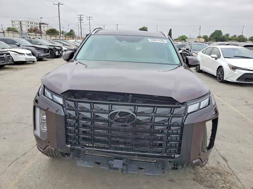 2024 Hyundai Palisade VIN KM8R74GE4RU730118 COPART salvage auction — FRONT END, AZ - DIS/DLR/EXP ONLY SALVAGE TITLE (P), sold $10,900 on 2026-07-20 (photo 5)