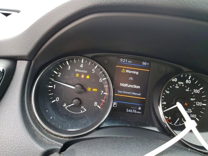 2018 Nissan Rogue VIN KNMAT2MV1JP525039 COPART salvage auction — FRONT END, Salvage Title, sold $850 on 2026-07-23 (photo 9)