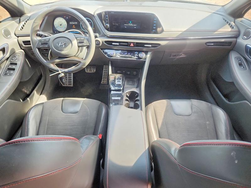 2022 Hyundai Sonata VIN 5NPEK4JC7NH135826 COPART salvage auction — FRONT END, Il - Salvage Certificate, sold $4,050 on 2026-07-24 (photo 8)