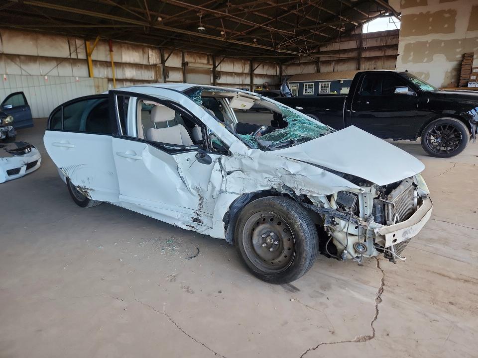 2010 Honda Civic VIN 2HGFA1F51AH565176 COPART salvage auction — ALL OVER, Az - Cert Of Title - Salvage, sold $275 on 2026-07-29 (photo 4)