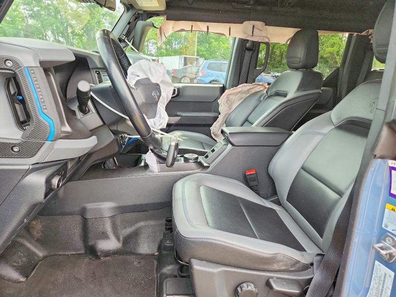 2023 Ford Bronco VIN 1FMEE5BP4PLB15770 COPART salvage auction — FRONT END, MD - CERT OF SALVAGE > 75% DAMAGE, sold $8,400 on 2026-07-30 (photo 7)