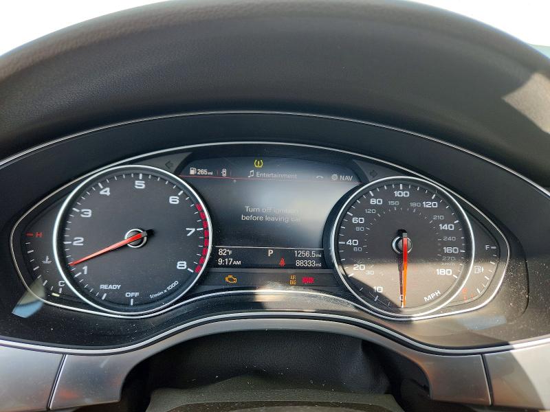 2016 Audi A7 VIN WAU2GAFC5GN159800 COPART salvage auction — VANDALISM, Ok - Cert Of Title-Salvage, sold $5,300 on 2026-07-08 (photo 9)