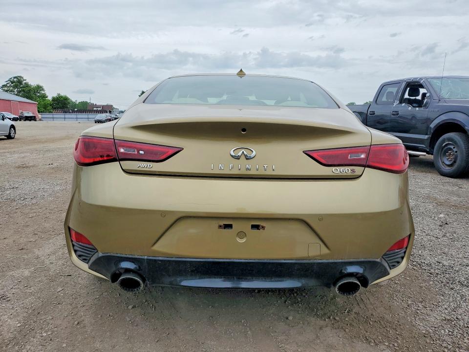 2017 Infiniti Q60 VIN JN1FV7EL0HM700972 COPART salvage auction — MINOR DENT/SCRATCHES, ON - PERMIT NO BRAND - UNFIT, sold $5,200 on 2026-07-03 (photo 6)