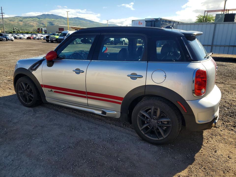 2012 Mini VIN WMWZC5C50CWL57826 COPART salvage auction — REAR END, HI - CERTIFICATE OF SALVAGE, sold $200 on 2026-08-17 (photo 2)