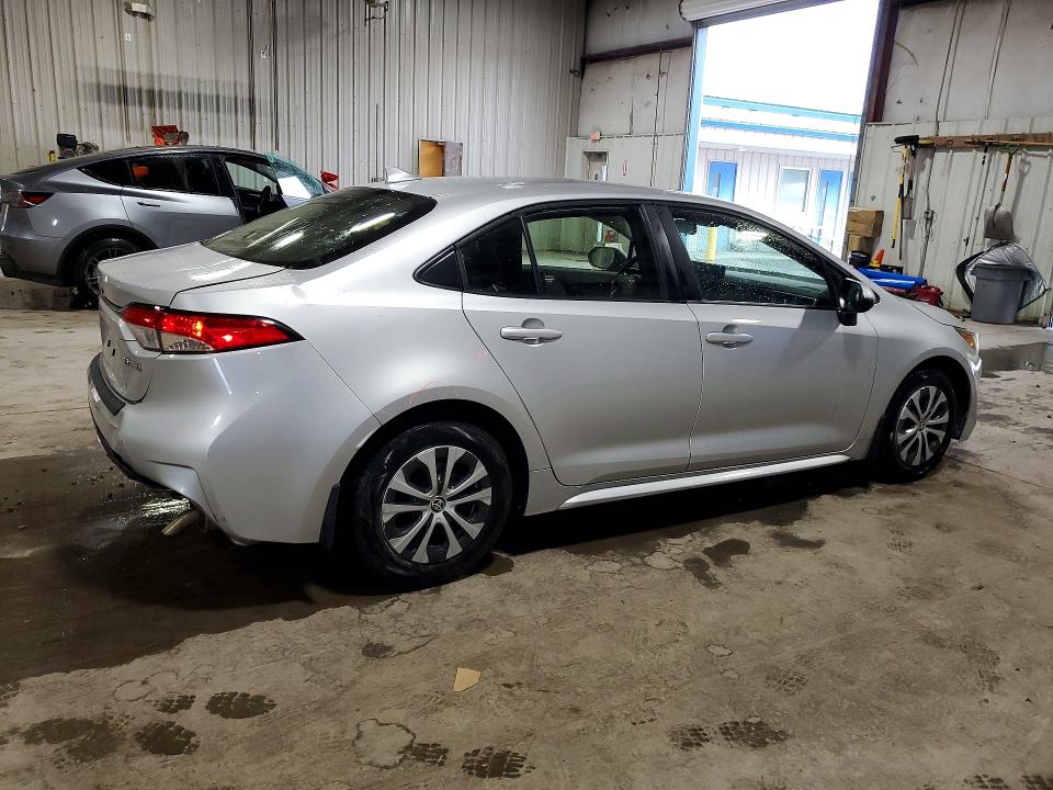 2022 Toyota VIN JTDEAMDE0NJ053749 COPART salvage auction — REAR END, Ny - Mv-907A Salvage Certificate, sold $6,400 on 2026-07-08 (photo 3)