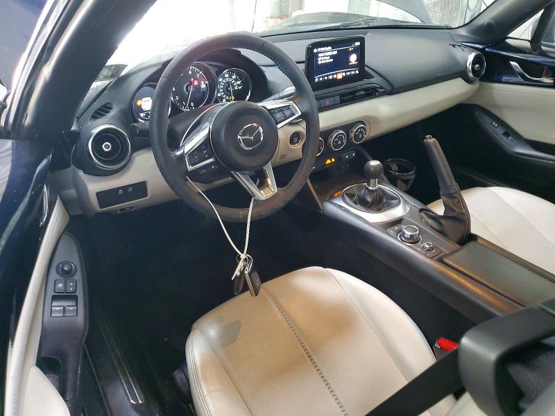 2021 Mazda Mx-5 VIN JM1NDAM79M0452770 COPART salvage auction — FRONT END, Pa - Certificate Of Salvage, sold $7,000 on 2026-07-15 (photo 8)