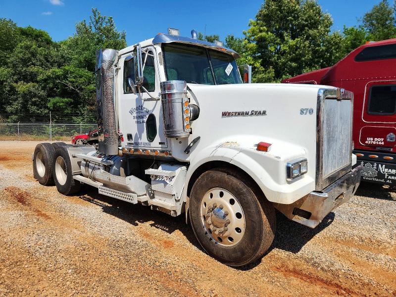 2012 Western star/auto car All other VIN 5KJJAEDR3CPBP5870 COPART salvage auction — SIDE, AL - CERT OF TITLE-SALVAGE TITLE, sold $2,600 on 2026-07-15 (photo 1)