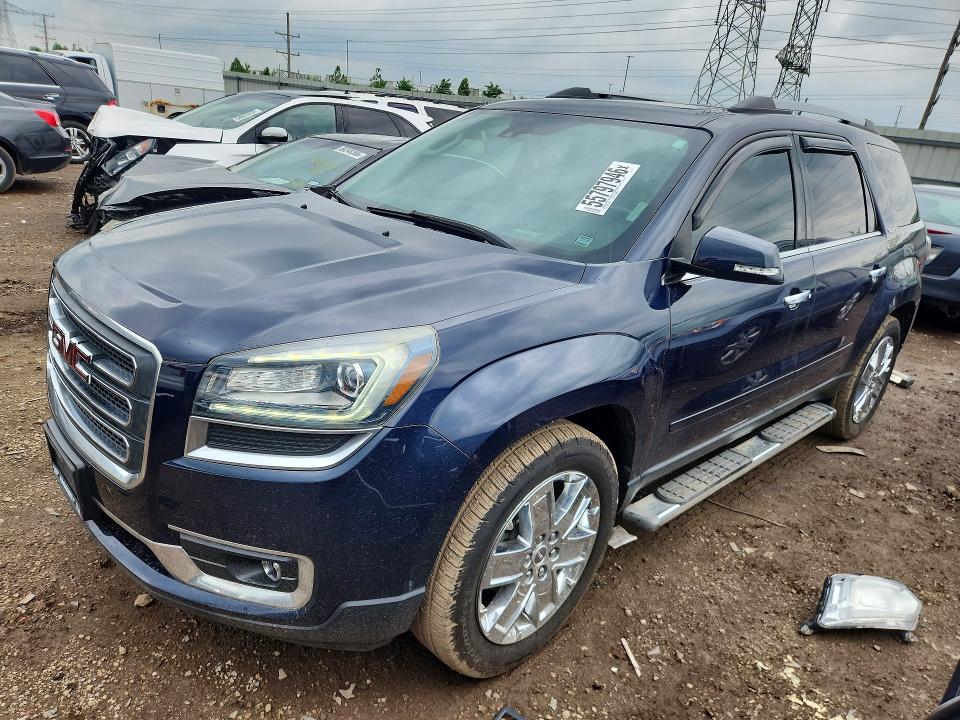 2017 Gmc Acadia VIN 1GKKRSKD1HJ301073 COPART salvage auction — SIDE, Il - Salvage Certificate, sold $3,750 on 2026-07-09 (photo 1)