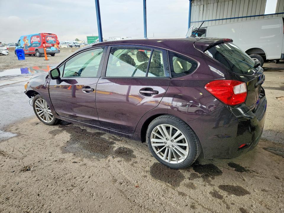 2012 Subaru Impreza VIN JF1GPAD62CH232321 COPART salvage auction — FRONT END, Co - Public - Salvage Title, sold $1,250 on 2026-07-09 (photo 2)