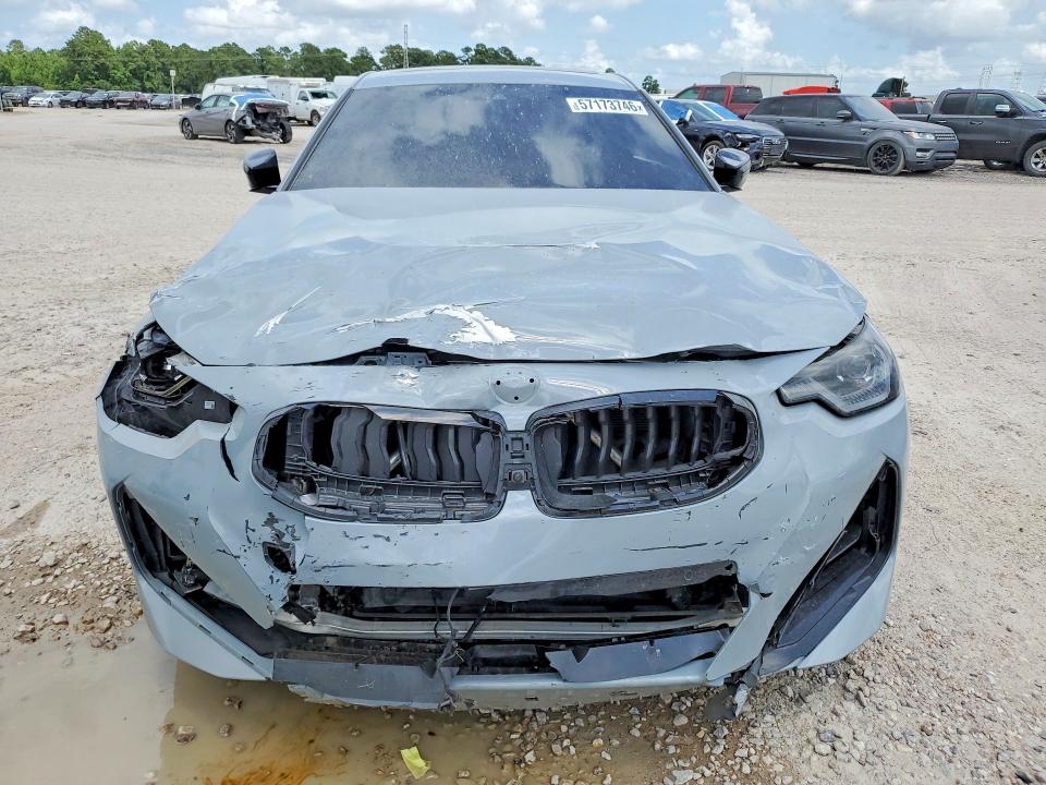 2024 BMW M240i VIN 3MW53CM05R8E14416 COPART salvage auction — FRONT END, Ga - Cert Of Title-Salvage, sold $24,100 on 2026-07-21 (photo 5)