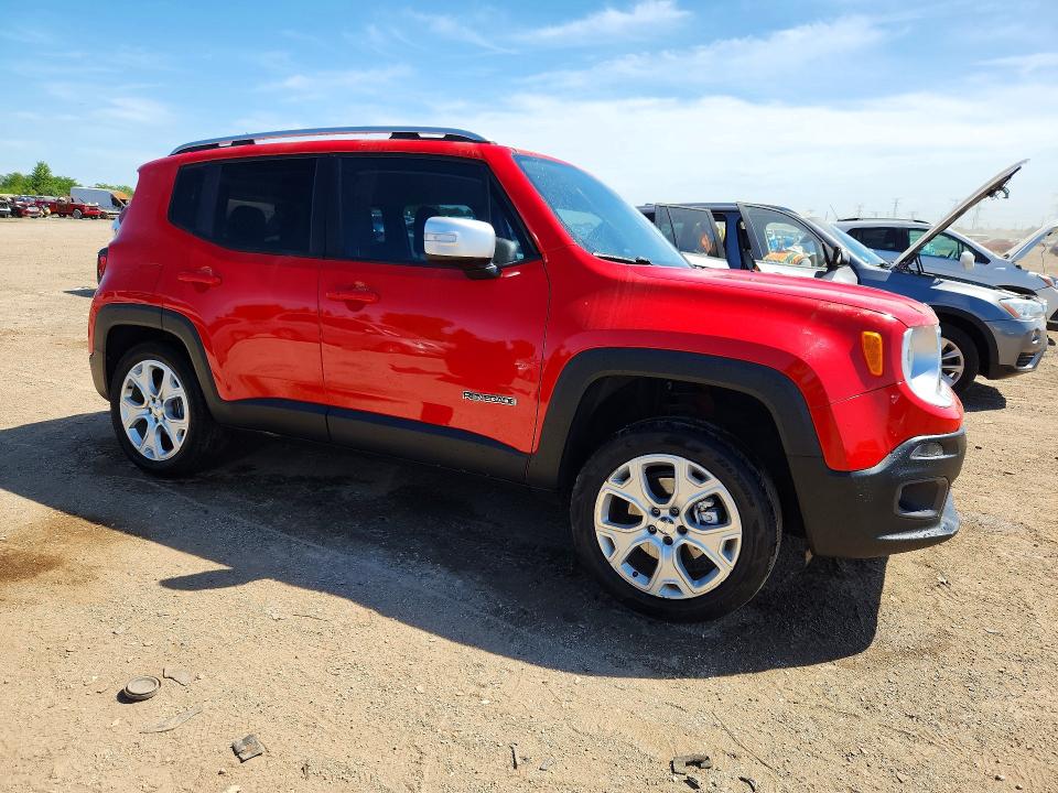 2015 Jeep VIN ZACCJBDT4FPC00070 COPART salvage auction — SIDE, Il - Salvage Certificate, sold $1,250 on 2026-07-21 (photo 5)