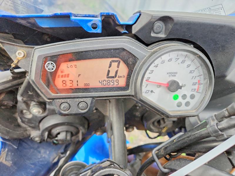 2011 Yamaha Fz8 VIN JYARN28N2BA000174 COPART salvage auction — SIDE, ON - PERMIT NO BRAND - UNFIT, sold $625 on 2026-07-16 (photo 7)