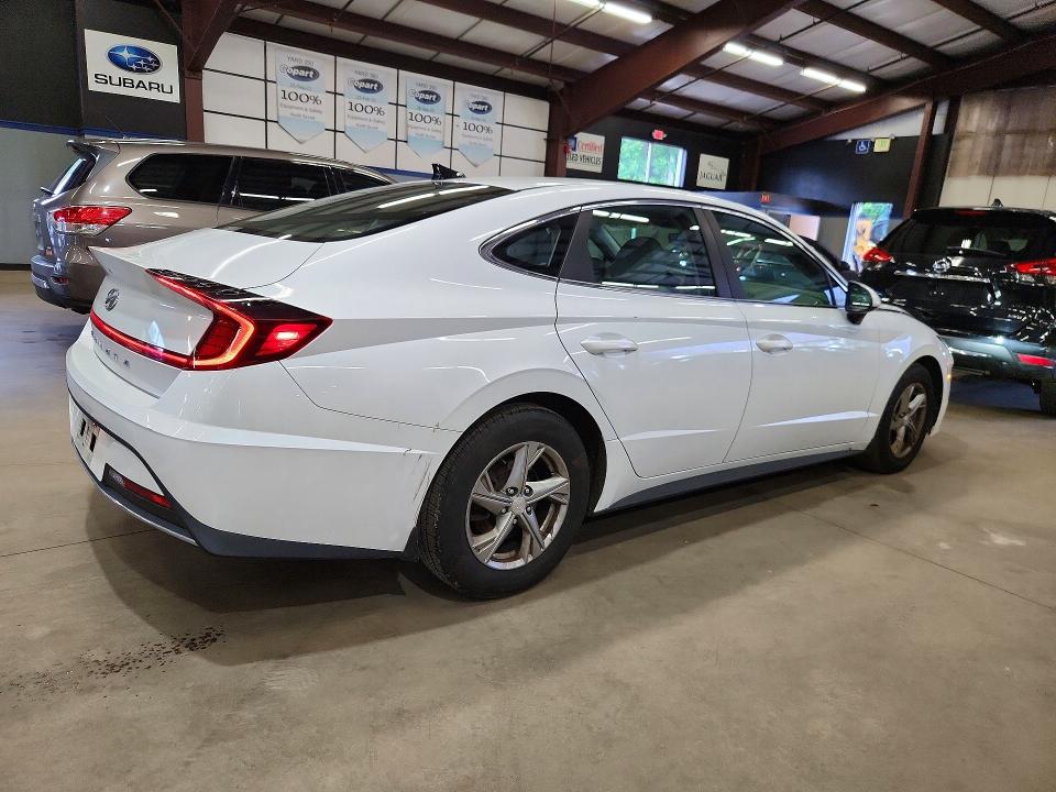 2021 Hyundai Sonata VIN 5NPEG4JA7MH087842 COPART salvage auction — SIDE, Fl - Certificate Of Title, sold $3,950 on 2026-07-06 (photo 3)