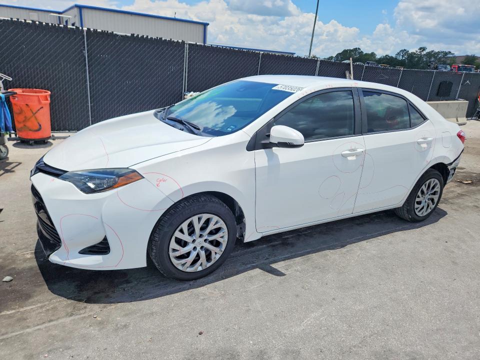 2019 Toyota Corolla VIN 5YFBURHE5KP912634 COPART salvage auction — REAR END, Fl - Cert Of Title Slvg Rebuildable, sold $50 on 2026-07-30 (photo 1)