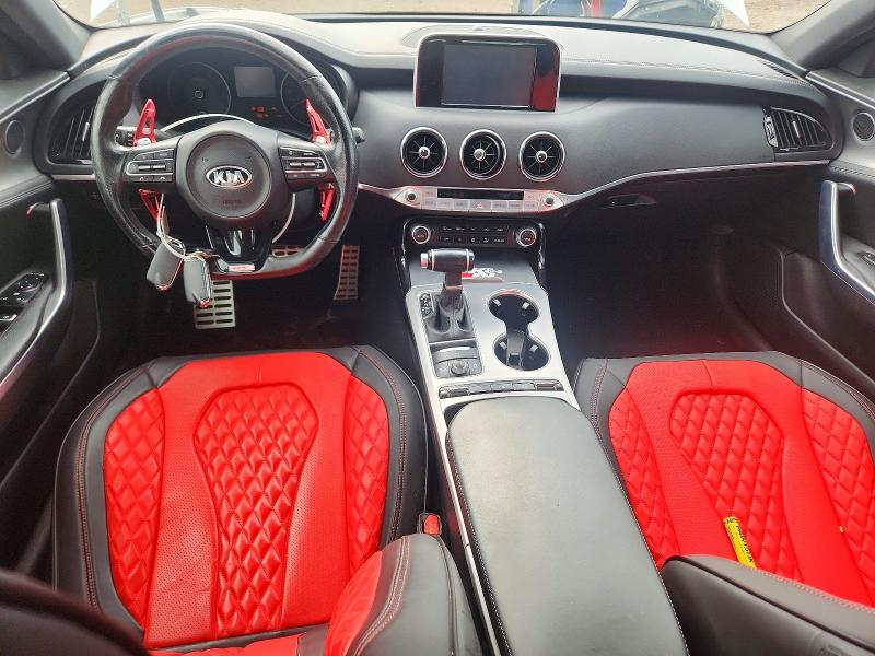 2019 Kia Stinger VIN KNAE35LC5K6055315 COPART salvage auction — REAR END, Il - Salvage Certificate, sold $6,700 on 2026-07-02 (photo 8)