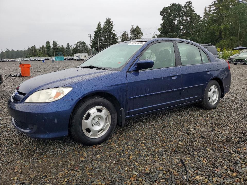 2005 Honda Civic VIN JHMES96645S025557 COPART salvage auction — MINOR DENT/SCRATCHES, WA - VEHICLE CERT OF OWNERSHIP-TITL, sold $325 on 2026-07-17 (photo 1)