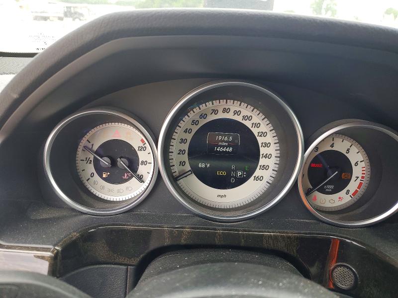 2014 Mercedes-benz E-klasse VIN WDDHF9BB8EA882059 COPART salvage auction — MECHANICAL, Ok - Certificate Of Title, sold $2,850 on 2026-07-07 (photo 9)