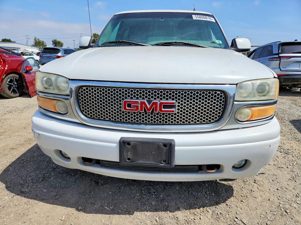 2002 Gmc Denali VIN 1GKFK66U92J253756 COPART salvage auction — REAR END, Ca - Dis/Dlr/Exp Only Clean Title (P), sold $325 on 2026-07-02 (photo 5)