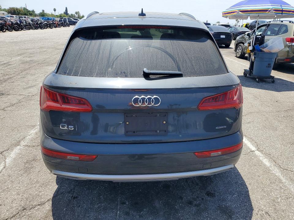 2020 Audi Q5 VIN WA1ANAFY2L2068098 COPART salvage auction — FRONT END, Ca - Salvage Certificate, sold $7,000 on 2026-08-04 (photo 6)