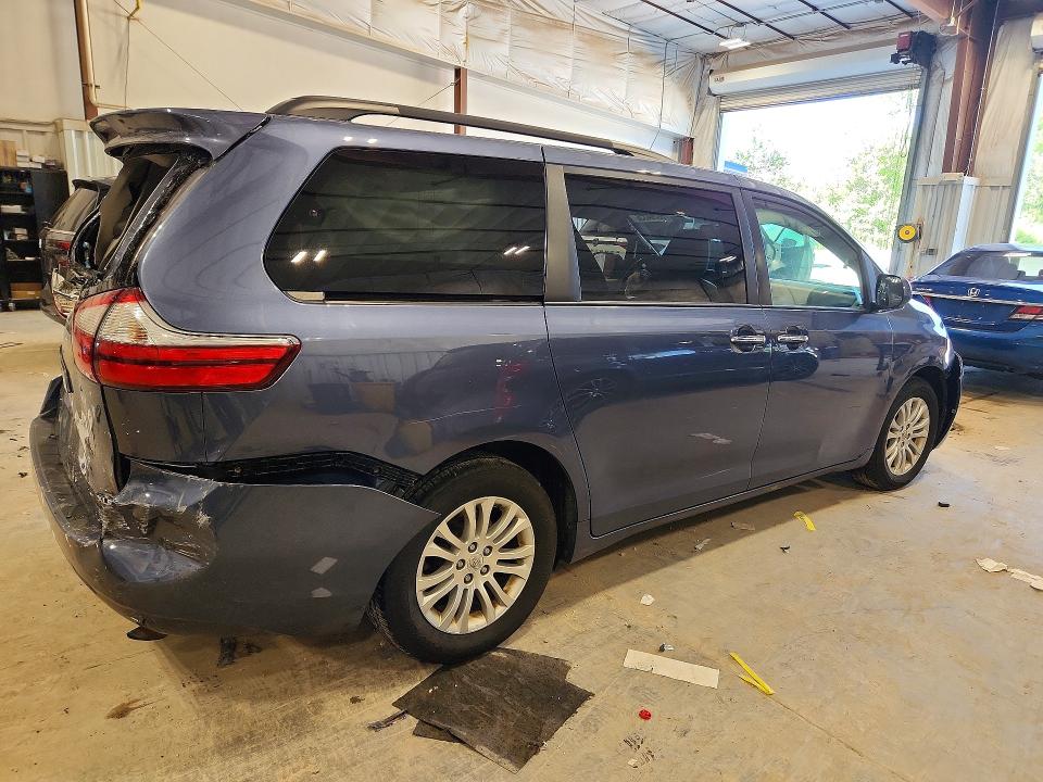 2016 Toyota VIN 5TDYK3DCXGS725325 COPART salvage auction — FRONT END, WI - JUNKED VEHICLE BILL OF SALE, sold $1,050 on 2026-07-22 (photo 3)