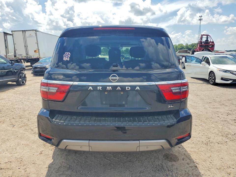 2021 Nissan Armada VIN JN8AY2BC1M9146977 COPART salvage auction — FRONT END, Al - Cert Of Title-Salvage Title, sold $11,700 on 2026-07-16 (photo 6)
