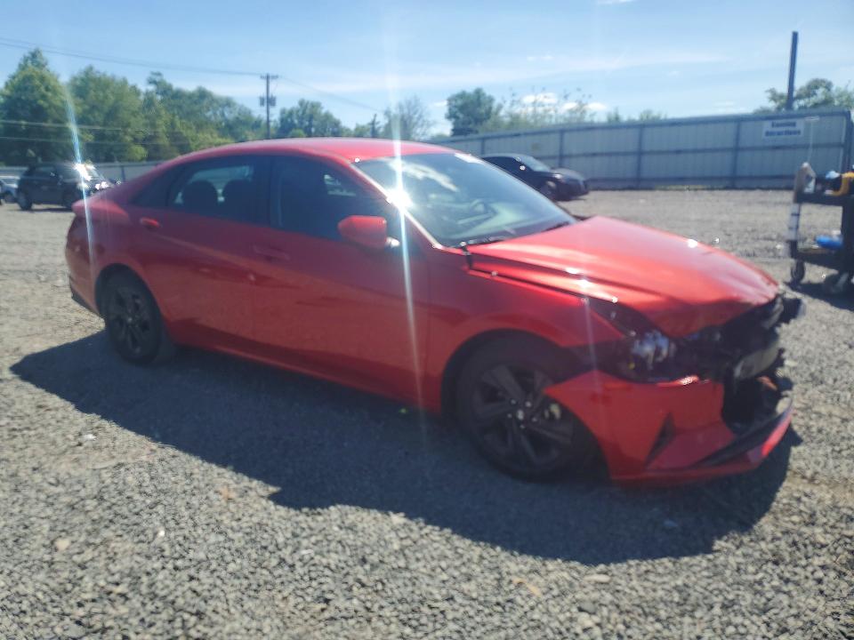 2023 Hyundai Elantra VIN 5NPLM4AG8PH118508 COPART salvage auction — FRONT END, NJ - CERT OF TITLE-SALVAGE, sold $2,450 on 2026-07-28 (photo 4)