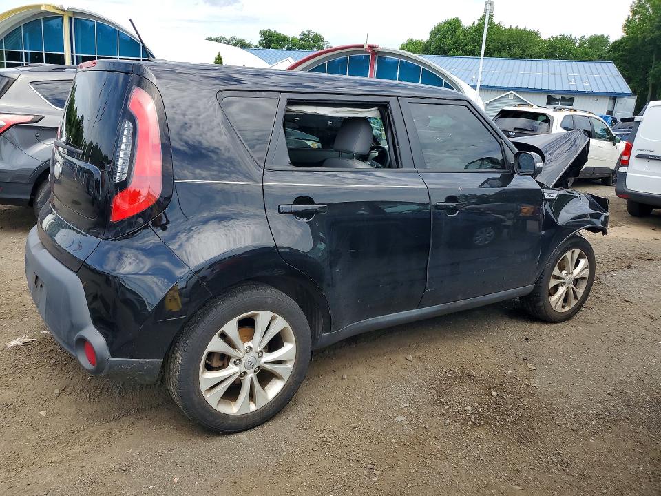 2014 Kia VIN KNDJP3A55E7066232 COPART salvage auction — FRONT END, Ct - Cert Of Title-Salvage, sold $500 on 2026-07-16 (photo 3)