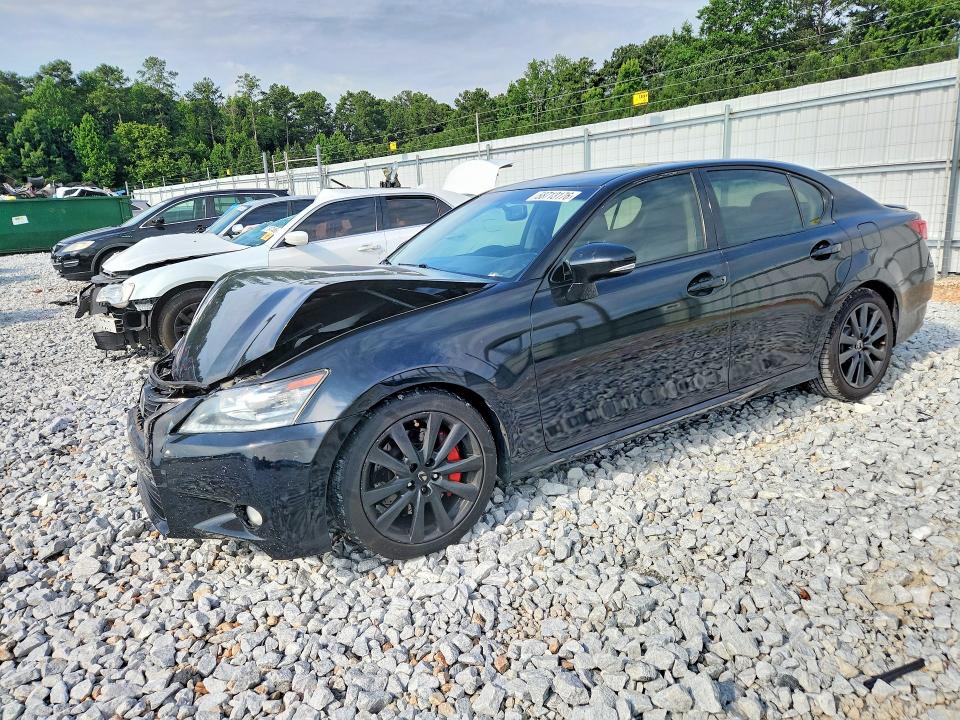 2013 Lexus Gs 350 VIN JTHBE1BLXD5012557 COPART salvage auction — FRONT END, Ga - Certificate Of Title, sold $1,100 on 2026-07-09 (photo 1)