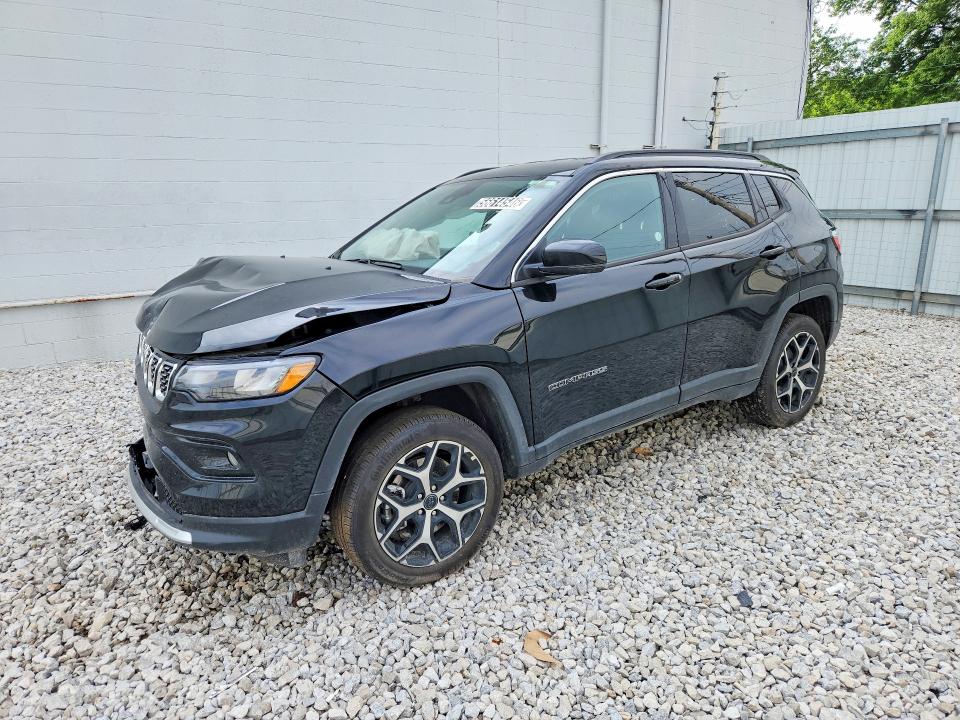 2026 Jeep Compass VIN 3C4NJDCN0TT207075 COPART salvage auction — FRONT END, Fl - Cert Of Title Slvg Rebuildable, sold $100 on 2026-08-03 (photo 1)